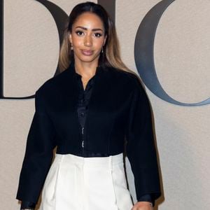 Estelle Mossely au photocall du défilé Christian Dior mode femme automne / hiver 2024-2025 lors de la Fashion Week de Paris (PFW), au jardin des Tuileries, à Paris, France, le 27 février 2024. © Olivier Borde/Bestimage
