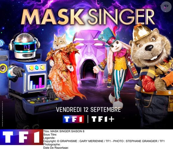 Premières images de la saison 8 de Mask Singer © LAURENT VU / TF1