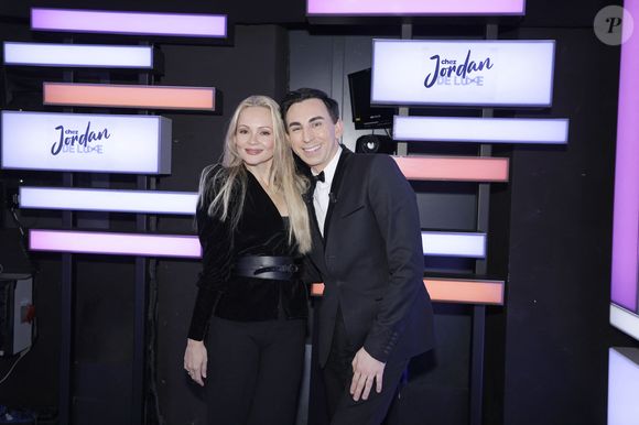 Exclusif - Beatrice Rosen lors de l'enregistrement de l'émission "Chez Jordan de Luxe", présentée par Jordan de Luxe. Paris, 7 janvier 2025. © Cédric Perrin/Bestimage