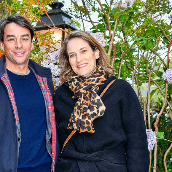 Julian Bugier et Claire Fournier assistent à la remise des prix littéraires "La Closerie Des Lilas" 2024 à la Closerie Des Lilas le 25 avril 2024 à Paris, France. Photo par Shootpix/ABACAPRESS.COM