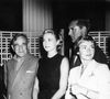 L'actrice expliquait au Monde : "La principauté cherchait alors un militaire de bonne famille pour se charger de l’éducation du jeune prince et le nom de mon père était sorti".
Réception de la presse à Cannes, Brigitte Auber avec Alfred Hitchcock, Grace Kelly et Cary Grant au début du tournage de La main au collet. Photo by Alamy/ABACAPRESS.COM