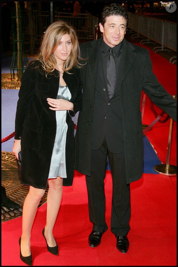 Patrick Bruel et Amanda Sthers lors de la 32ème cérémonie des César, au théâtre du Chatelet,  le 24 février 2007. Guillaume Gaffiot/Bestimage