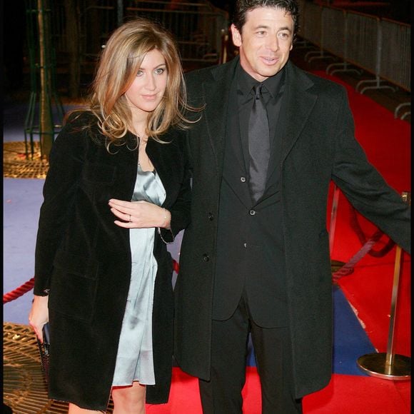 Patrick Bruel et Amanda Sthers lors de la 32ème cérémonie des César, au théâtre du Chatelet,  le 24 février 2007. Guillaume Gaffiot/Bestimage