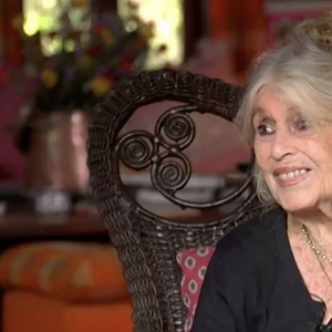 Capture d'écran de l'interview "BFMTV" avec Brigitte Bardot.
