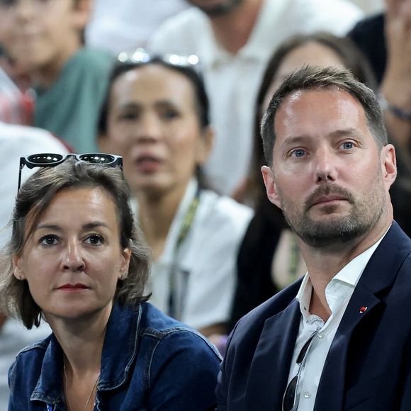 "Ce n'est pas parce que tu fais une sélection d'astronautes et que tu as fait des tests psychotechniques et que tu parles trois langues que tu es parfait", a-t-il confié à Jean-Pascal Zadi lors d'un entretien organisé par "GQ".

Thomas Pesquet et sa compagne Anne Mottet en tribunes pendant l'épreuve de basketball de Demi-Finale opposant la France à l'Allemagne lors des Jeux Olympiques de Paris 2024 (JO) à l'Arena Bercy, à Paris, France, le 8 août 2024.

© Jacovides-Perusseau/Bestimage