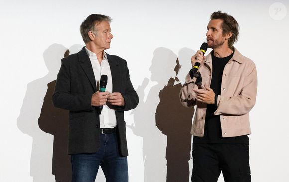 Les deux acteurs ont toutefois pris la situation avec humour et ont même plaisanté sur l’idée que Franck Dubosc coupe Philippe Lacheau dans son prochain film.

Franck Dubosc et Philippe Lacheau - Avant-première du film "Chien et chat" à l'UGC Normandie à Paris le 11 février 2024. © Coadic Guirec/Bestimage