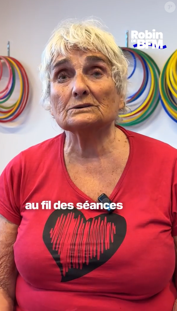 Maryvonne, prof de sport à 91 ans.