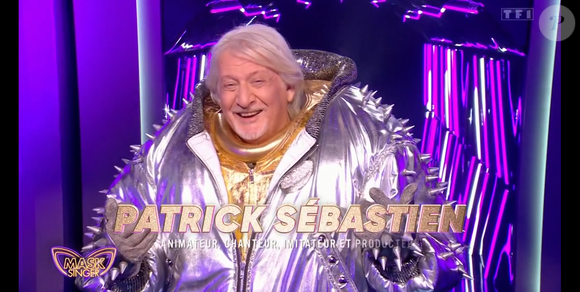 Le Rhinocéros a été éliminé de "Mask Singer 2025" lors du lancement de la septième saison. Patrick Sébastien se cachait sous le costume et aucun enquêteur ne l'avait trouvé. TF1, le 2 mai 2025.