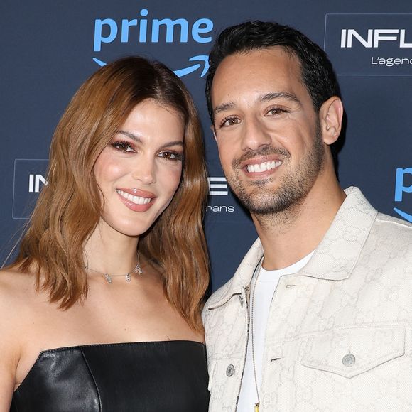 Iris Mittenaere (Miss France 2016 et Miss Univers 2016) et son ex-fiancé Diego El Glaoui - Avant-première de la série Influence(s) sur Amazon Prime Video au cinéma le Silencio des Prés à Paris le 26 février 2024. © Coadic Guirec/Bestimage