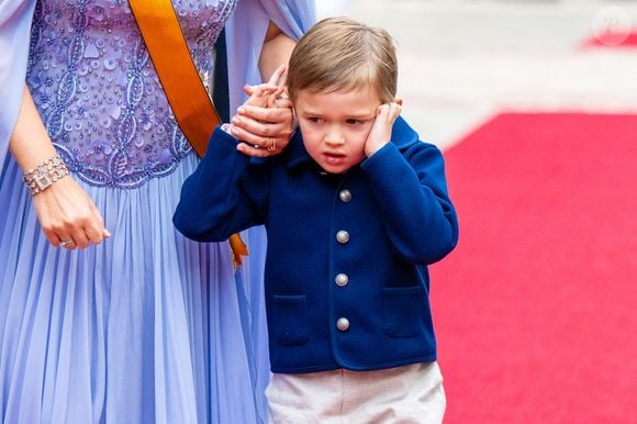 Le Prince Charles lors de l'abdication du Grand-Duc Henri et de l'avènement de son fils le Grand-Duc héréditaire Guillaume au Palais grand-ducal et au bâtiment de la Chambre des députés à Luxembourg.  3 octobre 2025. Photo by Mischa Schoemaker/ABACAPRESS.COM