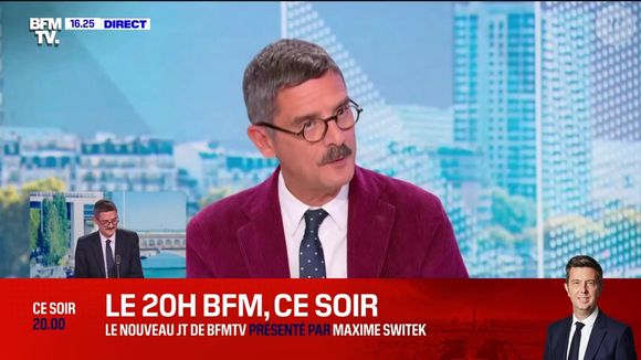 Pierre Kupferman quitte BFMTV après 10 ans, la nouvelle annoncée dans "L'aprèm info", le 8 janvier 2025