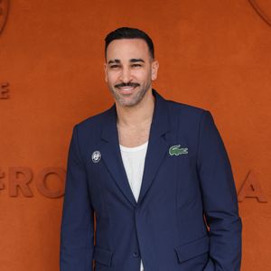Adil Rami en tribune lors des Internationaux de France 2025 à Roland Garros le 01 juin 2025 à Paris, France. Photo by Nasser Berzane/ABACAPRESS.COM