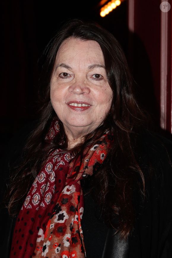 Exclusif - Myriam Boyer - Générale de la pièce "La Joconde parle enfin" écrite par L. Ruquier au théâtre de l'oeuvre à Paris, France, le 04 avril 2024. © Christophe Clovis / Bestimage