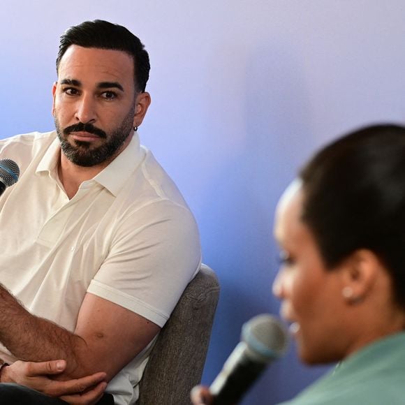 Une conférence sur le thème de la création de nouveaux horizons entre sport et divertissement avec Adil Rami, Sarah Ourahmoune, Allison Pineau et Inès Lagdiri-Nastasi au Loft Akili Mirari - Hôtel Five Seas à Cannes le mardi 19 mai 2026. © Romain Doucelin / Bestimage