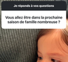 Elle confirme ainsi l'information en story sur Instagram le 5 février 2026.

Roxane Augoyard évoque son absence de "Familles nombreuses", sur Instagram.