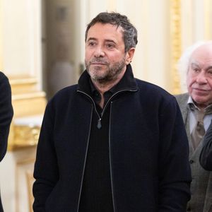 Bernard Montiel - Rachida Dati remet à Chantal Ladesou les insignes de Chevalier de la Légion d'Honneur au ministère de la Culture à Paris le 2 février 2026. © Cyril Moreau / Bestimage