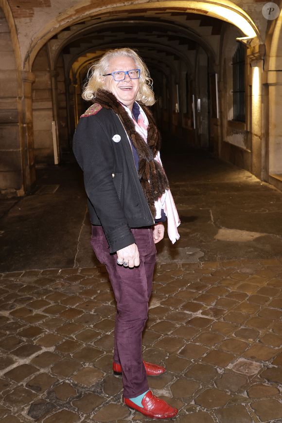 Exclusif - Pierre-Jean Chalençon lors de la soirée de vernissages de l'exposition "Forains" de F.Delporte et des tableaux de S.Carron à l'Espace SYlvia Rielle à Paris le 18 décembre 2024. © Cédric Perrin / Bestimage