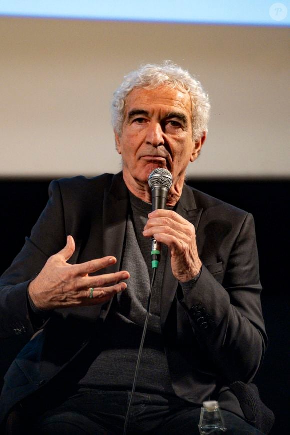 Raymond Domenech participe à une rencontre Football passion lors du Festival Sport, Littérature et Cinéma à l'Institut Lumière à Lyon le 31/01/2026. © Sandrine Thesillat / PsnewZ / Bestimage