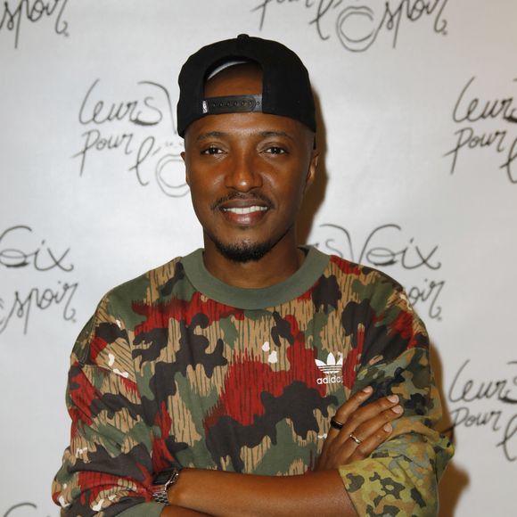 Soprano (Saïd M'Roumbaba) - Photocall de la 7ème édition du concert caritatif "Leurs voix pour l'espoir à l'Olympia à Paris, France, le 1er octobre 2018. © Marc Ausset-Lacroix/Bestimage 