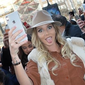 Jessica Thivenin à l'avant-première de la nouvelle saison de l'émission de télé-réalité "Les Marseillais Asian Tour" au cinéma Gaumont Champs-Elysées à Paris, France, le 13 février 2019. © Veeren/Bestimage