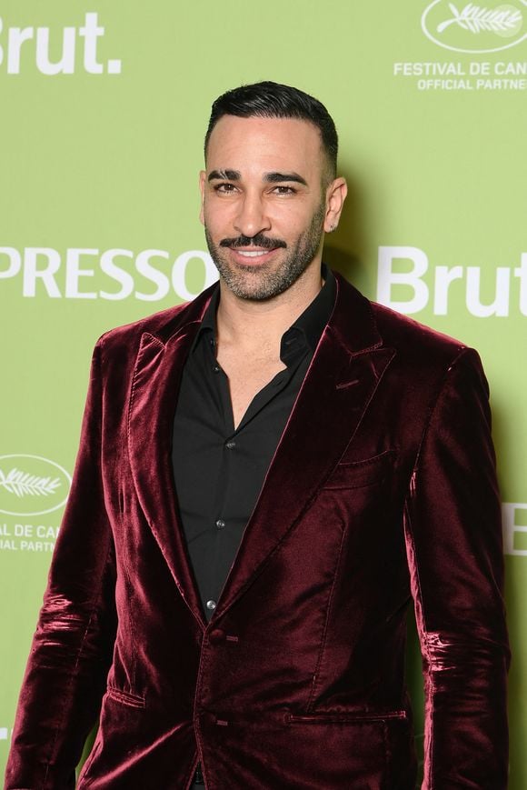 Adil Rami - Soirée Nespresso x Brut 2025 lors du 78ème Festival de Cannes à La Plage Nespresso le 15 mai 2025. © Lionel Urman/Bestimage