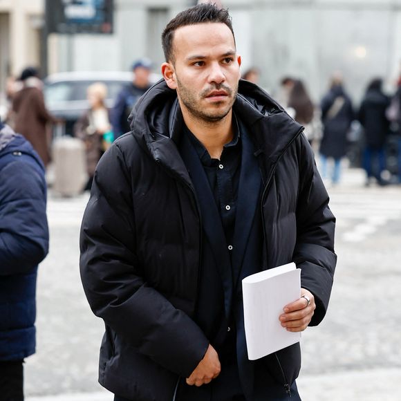 Mohamed Bouhafsi - Arrivées à la cérémonie religieuse en hommage à Rolland Courbis dans l'église de la Madeleine à Paris, France, le 14 janvier 2026. © Jacovides-Moreau/Bestimage