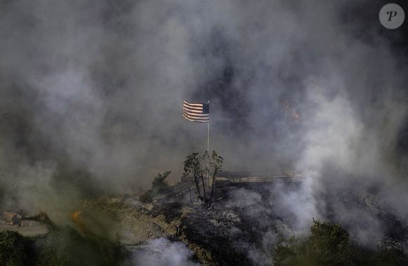Incendies 2025 en Californie à Pacific Palisades © Mark Edward Harris/ZUMA Press Wire