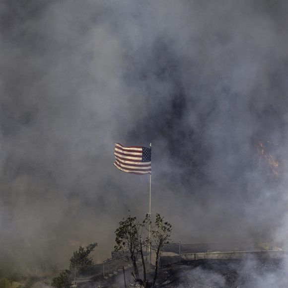 Incendies 2025 en Californie à Pacific Palisades © Mark Edward Harris/ZUMA Press Wire