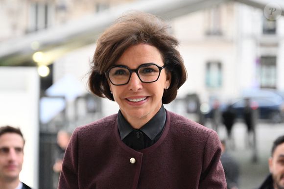 La ministre française de la Culture sortante, Rachida Dati, lors de la cérémonie d'intronisation de Robert Badinter, ancien ministre de la Justice, au Panthéon à Paris, France, le 9 octobre 2025. Photo par Eliot Blondet/ABACAPRESS.COM