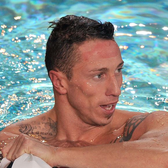 Frederick Bousquet lors des Championnats d' Europe de Natation a Chartres le 25 Novembre 2012. © Agence / Bestimage