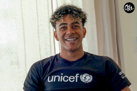 L’UNICEF nomme Lamine Yamal ambassadeur de bonne volonté. © UNICEF via Bestimage