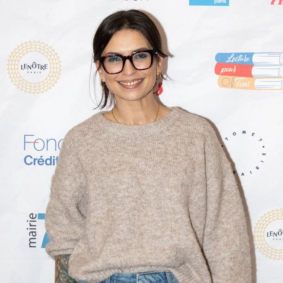 Lucie Bernardoni participe au festival du livre 'Des Livres, Des Artistes' à la Maison de la Chimie le 01 décembre 2024 à Paris, France. Photo par Nasser Berzane/Abacapress.com