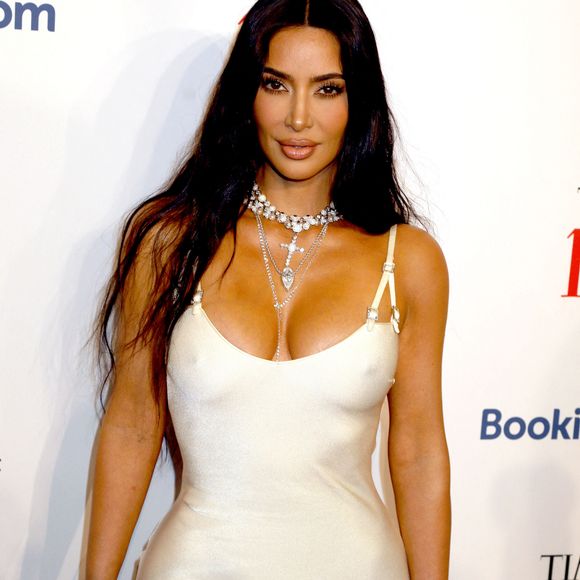 Kim Kardashian sur le tapis rouge de la soirée de gala Time 100 au Lincoln Center à New York le 26 avril 2023.

© Nancy Kaszerman/ZUMA Press Wire / Bestimage