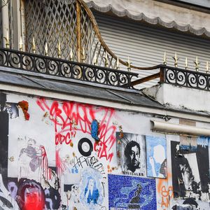 Maison de Serge Gainsbourg (35ème anniversaire de sa mort) à Paris, France, le 2 mars 2026. © Alexandre Fay/PixPlanete/Bestimage