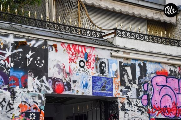 Maison de Serge Gainsbourg (35ème anniversaire de sa mort) à Paris, France, le 2 mars 2026. © Alexandre Fay/PixPlanete/Bestimage
