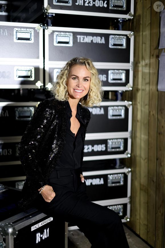 Laeticia Hallyday - Vernissage de l'exposition "Johnny Hallyday, l'exposition" au Palais des Expositions à Paris. Le 21 décembre 2023
© Dominique Jacovides / Bestimage
