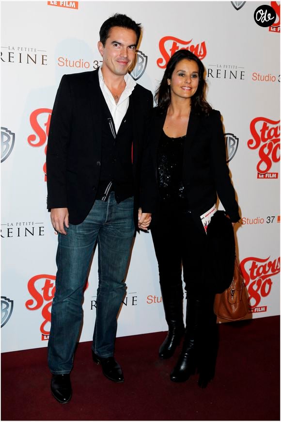 Faustine Bollaert et Maxime Chattam - Avant-premiere du film "Stars 80" au Grand Rex à Paris le 19 octobre 2012
©AGENCE / BESTIMAGE