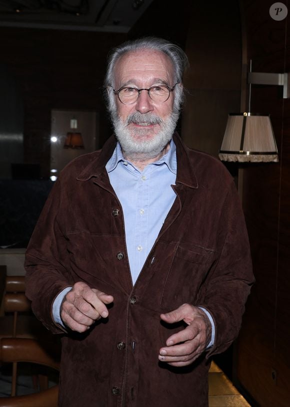 Bernard Le Coq - Vernissage de l'exposition photos et du livre "La Boxe fait son cinéma" à l’hôtel Brach à Paris le 23 Septembre 2025. © Denis Guignebourg/Bestimage