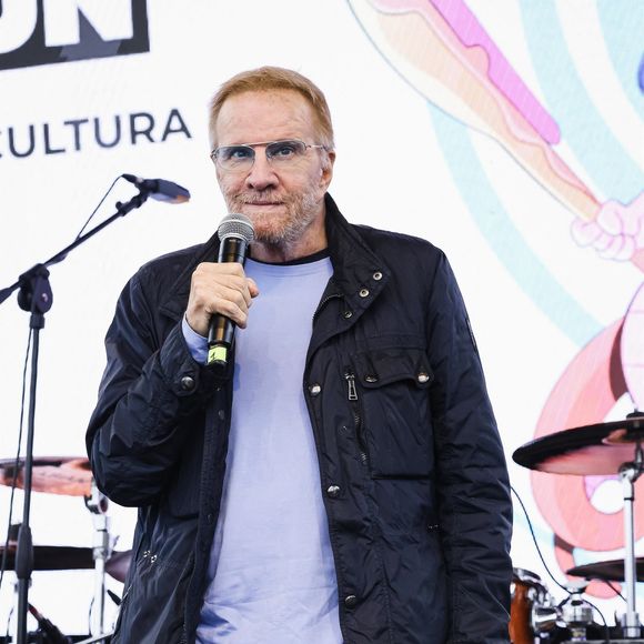 Christopher Lambert à l'évènement Como Fun à LarioFiere à Erba, près de Côme, le 15 mars 2025.