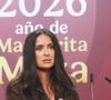 Connue pour Desperado et Frida, elle impose une présence charismatique et lumineuse, sur tapis rouge comme dans la vie quotidienne.

Le 15 février 2026, Mexico, Munich, Mexique : L'actrice et productrice mexicaine Salma Hayek prend la parole lors de l'annonce de mesures incitatives pour l'industrie cinématographique et audiovisuelle au Palais national, le 15 février 2026 à Mexico City, Mexique. (Credit Image : © Carlos Santiago/Alto Press via ZUMA Press / Bestimage)