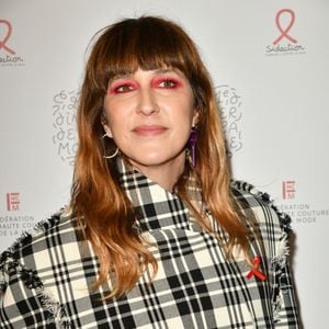 Daphne Burki - Photocall du « Dîner de la Mode » au bénéfice du Sidaction, au Palais de Tokyo, dans le cadre de la Fashion Week de Paris. Le 25 Janvier 2024. 
© Rachid Bellak / Bestimage