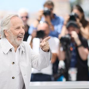 Fabrice Luchini - Photocall du film "Marcello Mio" (Compétition) lors du 77ème Festival International du Film de Cannes (14 - 25 mai 2024), le 22 mai 2024. 
© Moreau / Jacovides / Bestimage