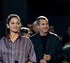 Marion Cotillard et Guillaume Canet lors de la présentation du film "Karma" de G. Canet au Pathé Bellecour lors de la 18ème édition du festival Lumières à Lyon le 14 octobre 2026. © Sandrine Thesillat / PsnewZ / Bestimage