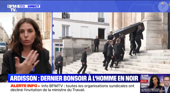 Obsèques de Thierry Ardisson, BFMTV