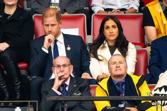 Le prince Harry et Meghan Markle assistent à la cérémonie d'ouverture des "Invictus Games Vancouver Whistler 2025" au Canada le 8 février 2025. Backgrid USA / Bestimage