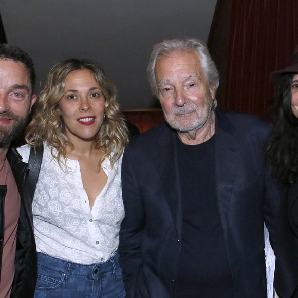 Exclusif - Guillaume Gouix, sa compagne Alysson Paradis, Pierre Arditi et Salomé Lelouch - Cocktail à la suite de la Générale de la Pièce « Je me souviendrai… de presque tout » au Théâtre Montparnasse à Paris le 18 Septembre 2025. 

© Bertrand Rindoff / Bestimage