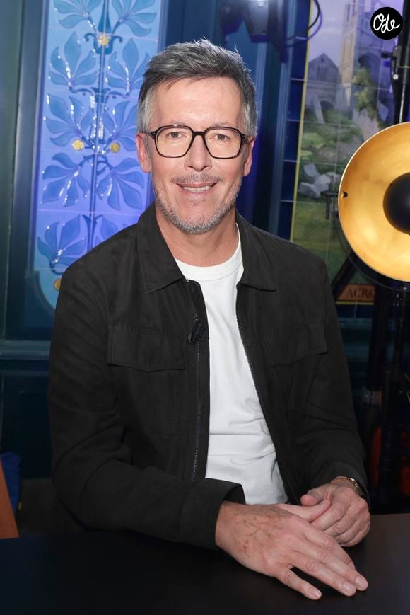 Jean-Luc Lemoine lors de l'enregistrement de l'émission "L'Invitation", présentée par Bernard Montiel et diffusée sur Olympia TV.

© Jack Tribeca / Bestimage