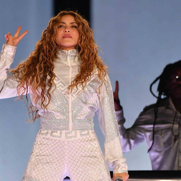 Shakira se produit lors de la dernière soirée de sa tournée mondiale "Las Mujeres Ya No Lloran" à l'Oracle Park de San Francisco, en Californie.

© Photo Press Service / BESTIMAGE