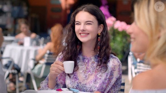 Deva Cassel, la fille de Monica Bellucci et Vincent Cassel, égérie de la campagne du parfum "Dolce Lily" de Dolce & Gabbana. Milan. Le 22 mai 2022. Dolce & Gabbana via Bestimage