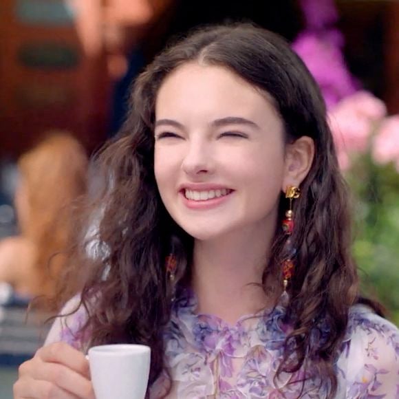 Deva Cassel, la fille de Monica Bellucci et Vincent Cassel, égérie de la campagne du parfum "Dolce Lily" de Dolce & Gabbana. Milan. Le 22 mai 2022. Dolce & Gabbana via Bestimage
